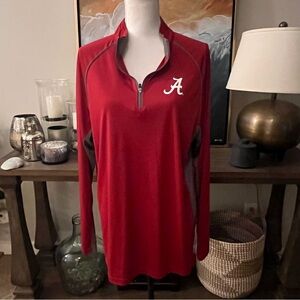 2/$40 Alabama Crimson Tide Quarter-Zip Pullover Large L
